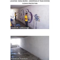 Graffiti removing and protection - Romania