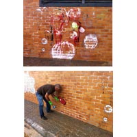Graffiti removing, Angola consulate - Faro, Portugal