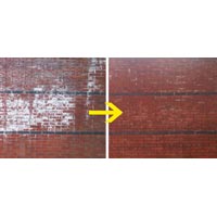 Cleaning of bricks facade - England