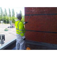 Cleaning of bricks facade - England