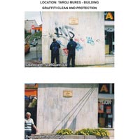 Graffiti removing and protection - Romania